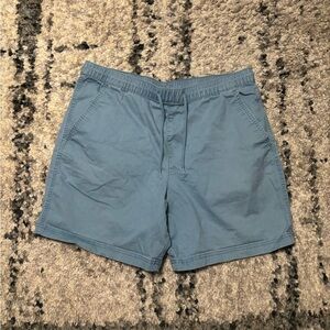 Magellan Outdoors Blue Athletic Shorts Lightweight Above-Knee